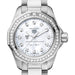 HMS Women's TAG Heuer Steel Aquaracer with Diamond Dial & Bezel