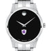 Holy Cross Men's Movado Collection Stainless Steel Watch with Black Dial