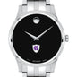 Holy Cross Men's Movado Collection Stainless Steel Watch with Black Dial Shot #1