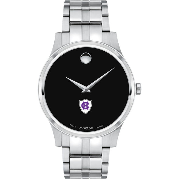 Holy Cross Men&#39;s Movado Collection Stainless Steel Watch with Black Dial Shot #2