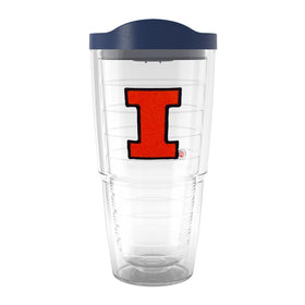 Illinois 24 oz. Tervis Tumblers with Emblem - Set of 2 Shot #1