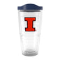 Illinois 24 oz. Tervis Tumblers with Emblem - Set of 2 Shot #1