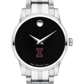 Illinois Women&#39;s Movado Stainless Steel Watch with Black Dial Shot #1