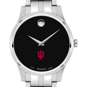 Indiana Men&#39;s Movado Collection Stainless Steel Watch with Black Dial Shot #1