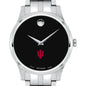 Indiana Men's Movado Collection Stainless Steel Watch with Black Dial Shot #1