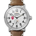 Indiana Shinola Watch, The Runwell 41 mm White Dial