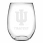 Indiana Stemless Wine Glasses Made in the USA Shot #1