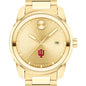 Indiana University Men's Movado BOLD Gold with Date Window Shot #1