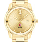 Indiana University School of Medicine Men's Movado BOLD Gold with Date Window Shot #1