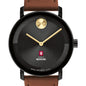 Indiana University School of Medicine Men's Movado BOLD with Cognac Leather Strap Shot #1