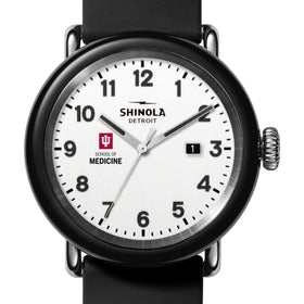 Indiana University School of Medicine Shinola Watch, The Detrola 43 mm White Dial at M.LaHart & Co. Shot #1