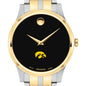 Iowa Men's Movado Collection Two-Tone Watch with Black Dial Shot #1