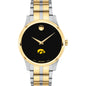 Iowa Men's Movado Collection Two-Tone Watch with Black Dial Shot #2