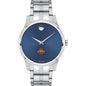 Iowa State Men's Movado Collection Stainless Steel Watch with Blue Dial Shot #2