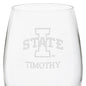 Iowa State Red Wine Glasses Shot #3