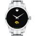 Iowa Women's Movado Stainless Steel Watch with Black Dial