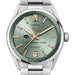 Iowa Women's TAG Heuer Steel Carrera with Green Dial