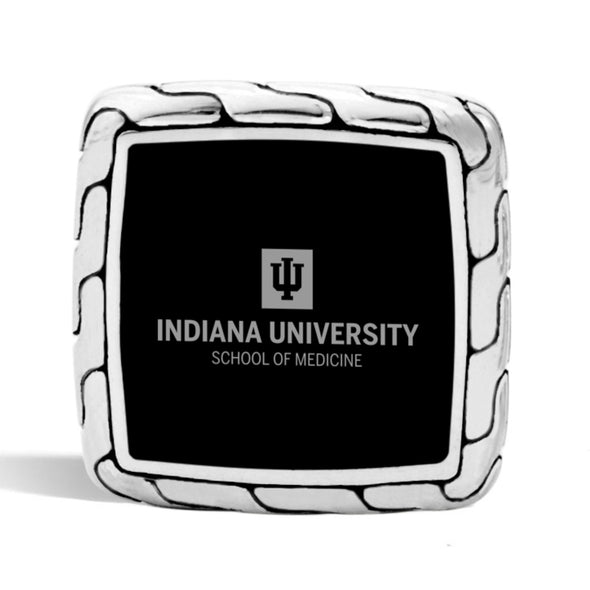 IU School of Medicine Cufflinks by John Hardy with Black Onyx Shot #2