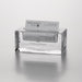 IU School of Medicine Glass Business card holder by Simon Pearce