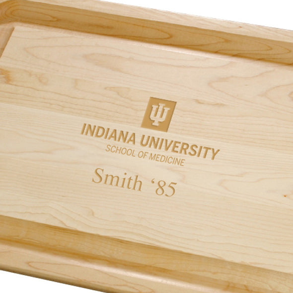 IU School of Medicine Maple Cutting Board Shot #2