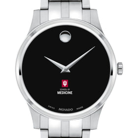 IU School of Medicine Men&#39;s Movado Collection Stainless Steel Watch with Black Dial Shot #1