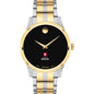 IU School of Medicine Men's Movado Collection Two-Tone Watch with Black Dial Shot #2