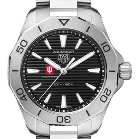 IU School of Medicine Men&#39;s TAG Heuer Steel Aquaracer with Black Dial Shot #1