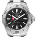 IU School of Medicine Men's TAG Heuer Steel Aquaracer with Black Dial