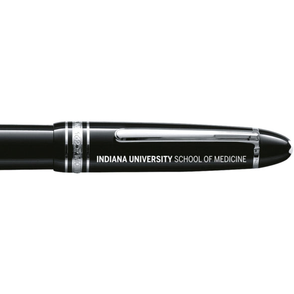 IU School of Medicine Montblanc Meisterstück LeGrand Rollerball Pen in Platinum Shot #2