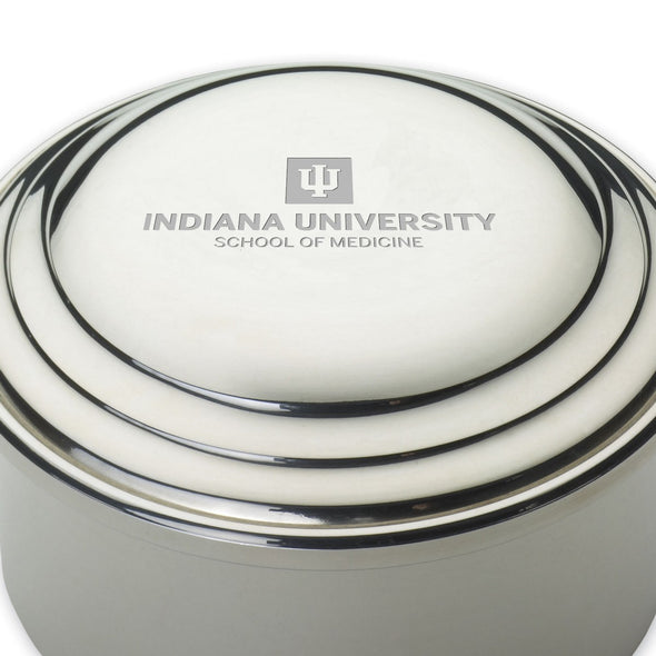 IU School of Medicine Pewter Keepsake Box Shot #2