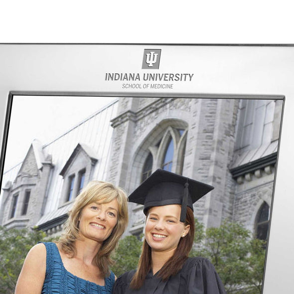 IU School of Medicine Polished Pewter 8x10 Picture Frame Shot #2