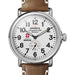 IU School of Medicine Shinola Watch, The Runwell 41 mm White Dial