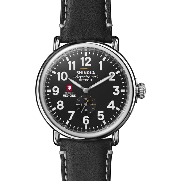 IU School of Medicine Shinola Watch, The Runwell 47 mm Black Dial Shot #2