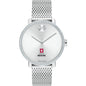 IU School of Medicine Women's Movado Bold with Crystal Bezel & Mesh Bracelet Shot #2