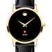 IU School of Medicine Women's Movado Gold Museum Classic Leather