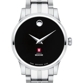 IU School of Medicine Women&#39;s Movado Stainless Steel Watch with Black Dial Shot #1