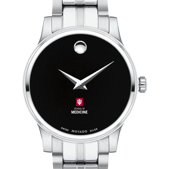 IU School of Medicine Women&#39;s Movado Stainless Steel Watch with Black Dial Shot #1