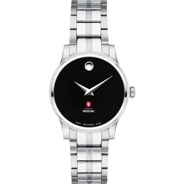 IU School of Medicine Women&#39;s Movado Stainless Steel Watch with Black Dial Shot #2