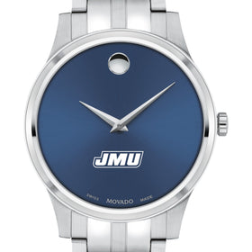 James Madison Men&#39;s Movado Collection Stainless Steel Watch with Blue Dial Shot #1