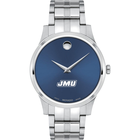 James Madison Men&#39;s Movado Collection Stainless Steel Watch with Blue Dial Shot #2