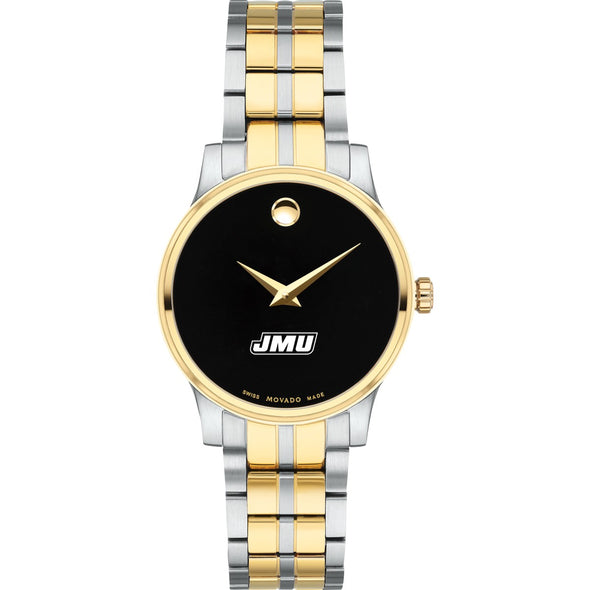 James Madison Women&#39;s Movado Collection Two-Tone Watch with Black Dial Shot #2