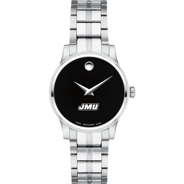 James Madison Women&#39;s Movado Stainless Steel Watch with Black Dial Shot #2