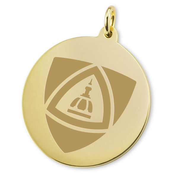 JHU School of Medicine 14K Gold Charm Shot #2