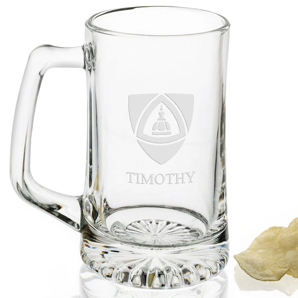 JHU School of Medicine 25 oz Beer Mug Shot #2