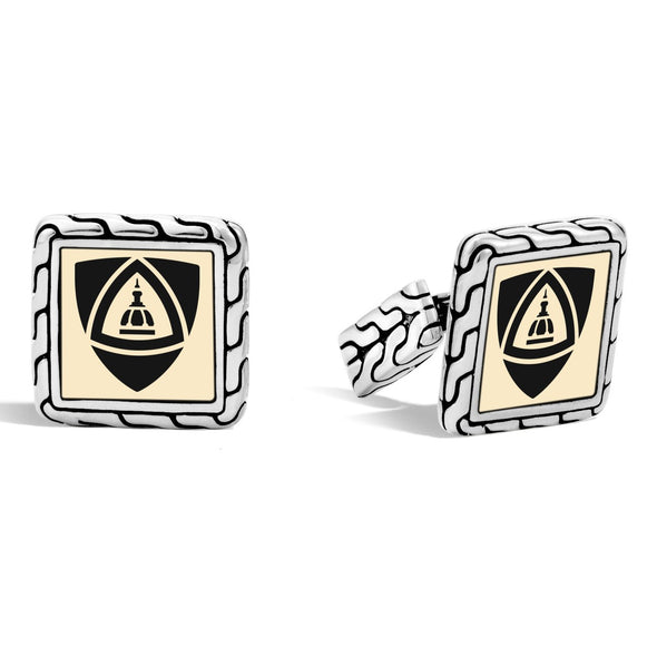 JHU School of Medicine Cufflinks by John Hardy with 18K Gold Shot #2