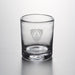 JHU School of Medicine Double Old Fashioned Glass by Simon Pearce