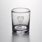 JHU School of Medicine Double Old Fashioned Glass by Simon Pearce Shot #1