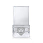 JHU School of Medicine Glass Phone Holder by Simon Pearce Shot #1