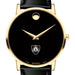 JHU School of Medicine Men's Movado Gold Museum Classic Leather