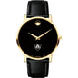 JHU School of Medicine Men's Movado Gold Museum Classic Leather Shot #2